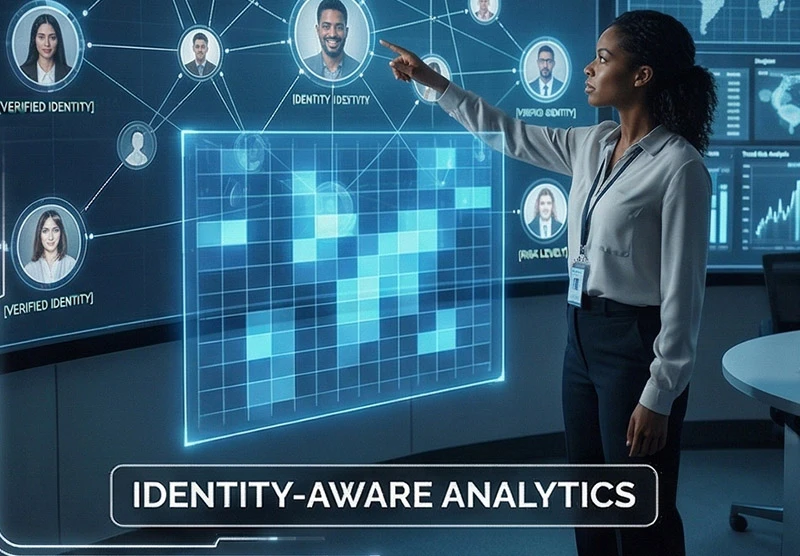 Identity-aware analytics module in our AI agent development protecting industrial sites