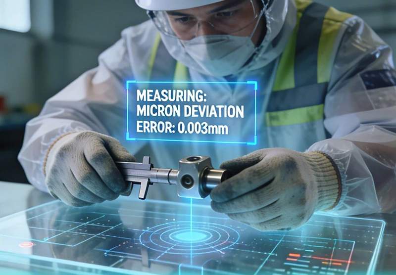 High-precision Industrial Defect Detection at microns-level using high-resolution vision sensors