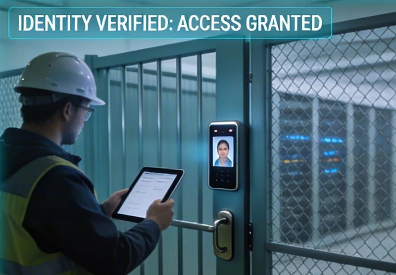 Remote gate and asset management powered by AIoT integration solutions and identity verification