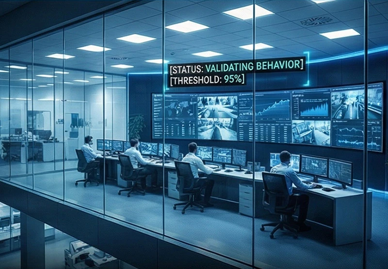 Logistics driver focus monitoring during heavy good handling using TensorVok distracted activity detection