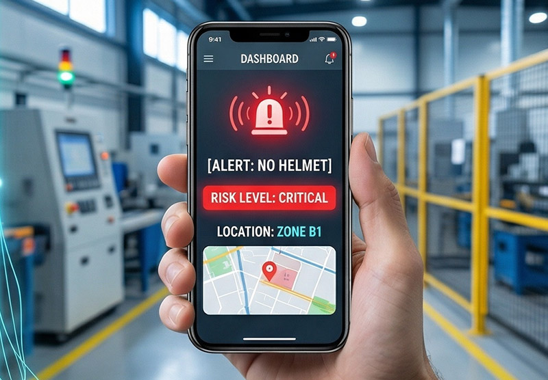 Real-time PPE detection with millisecond inference at the edge