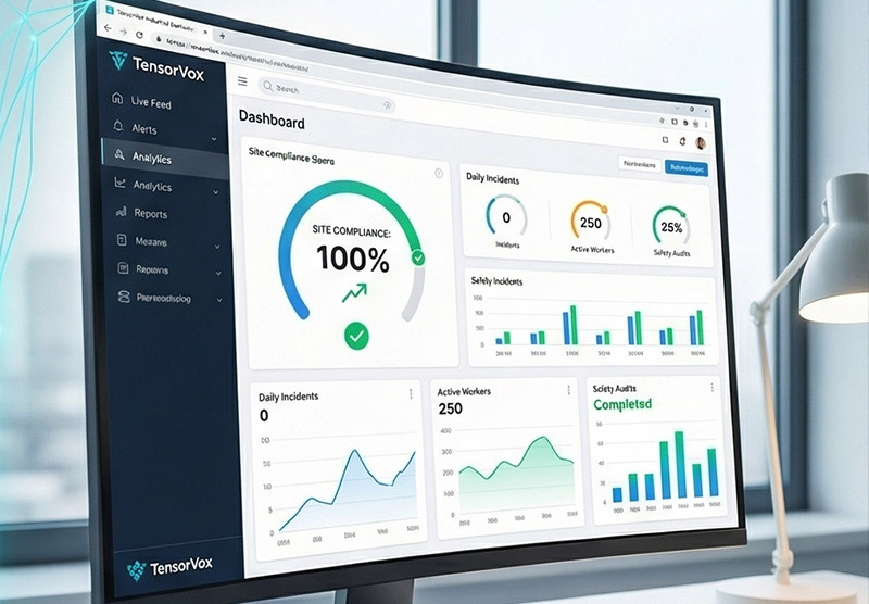Smart dashboard for centralized PPE detection and safety analytics