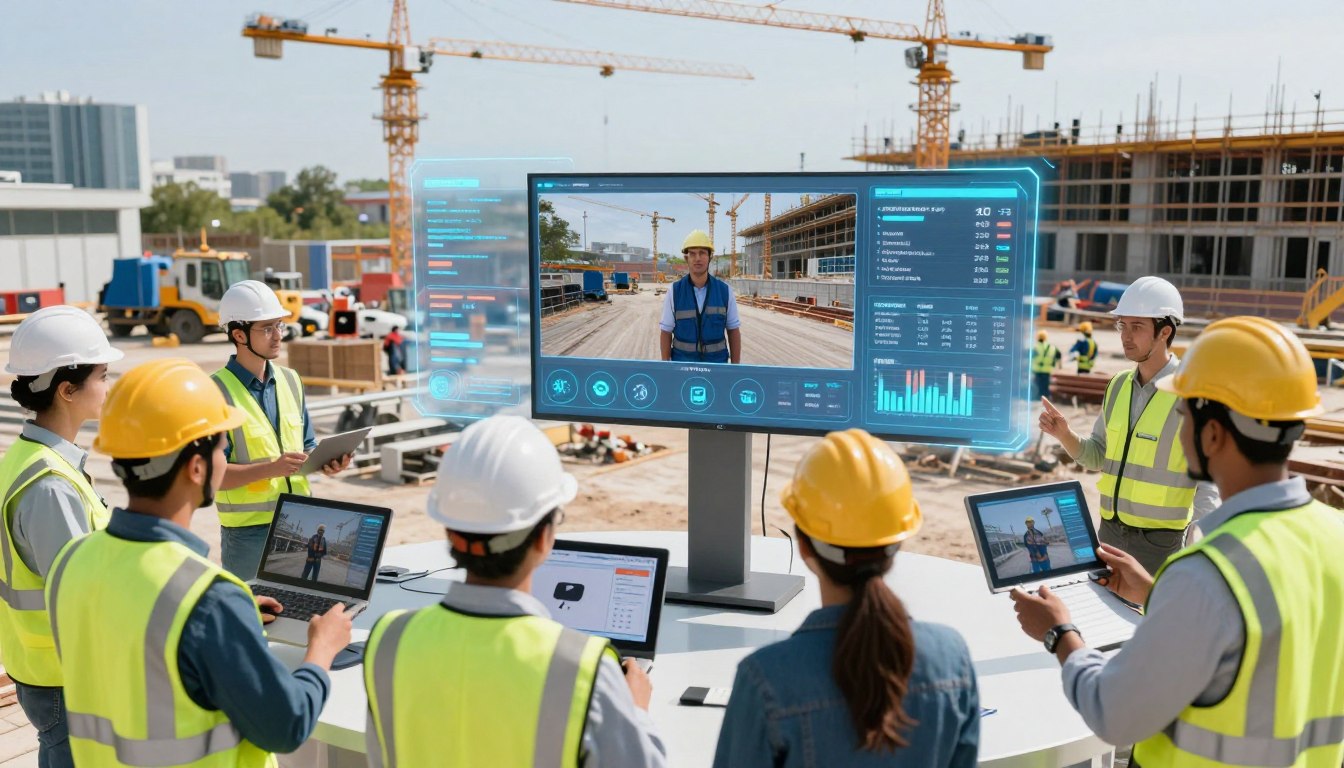 How AI Video Analytics Enhance Safety in Construction Site 2026