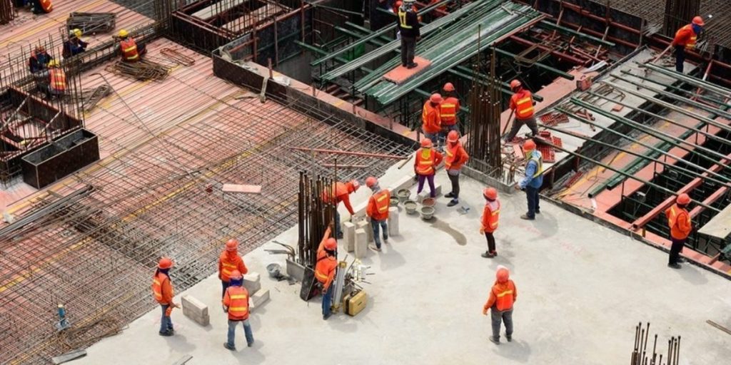 the construction site in singapore