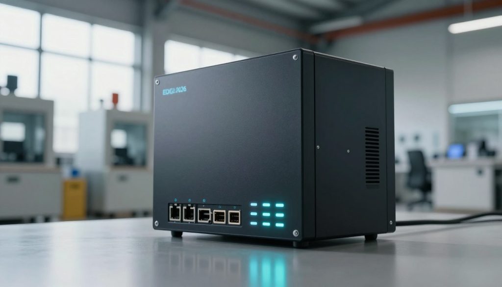 Edge AI box for industrial monitoring