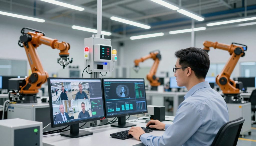 Edge AI integration in industrial safety systems