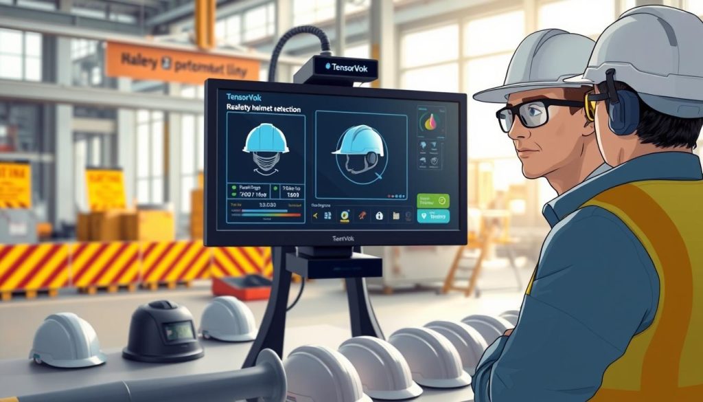 automated safety helmet recognition