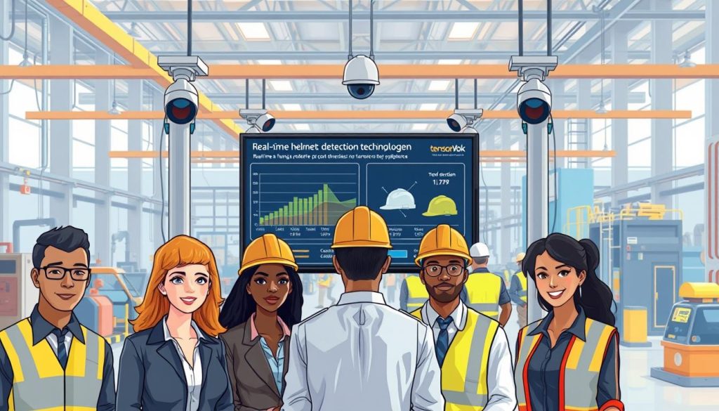 automated safety helmet recognition