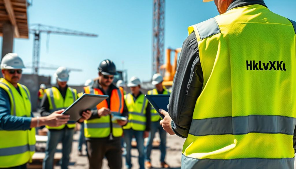high-visibility vest monitoring