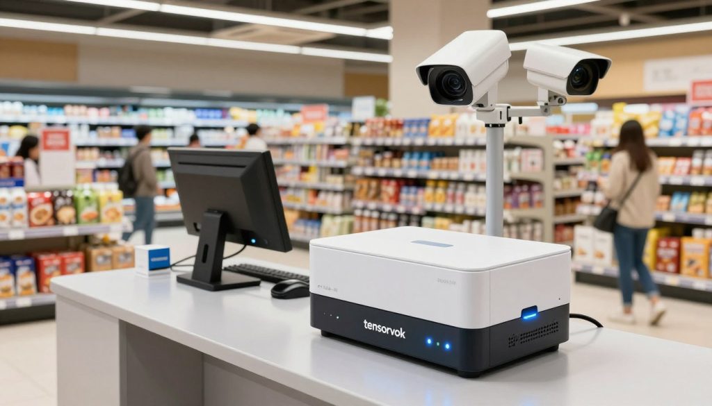 AI-powered surveillance integration in retail