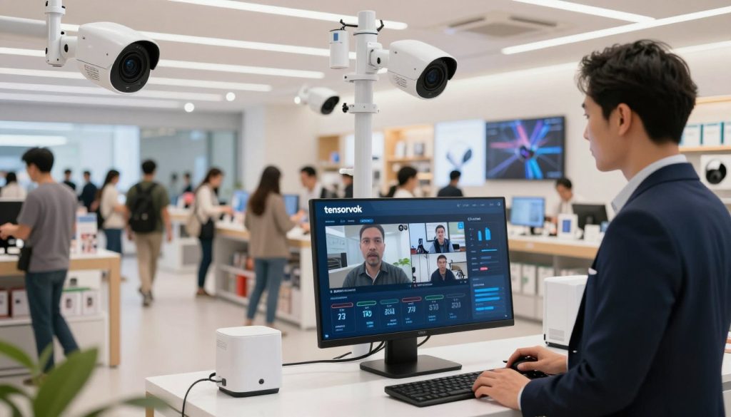 AI video analytics for retail