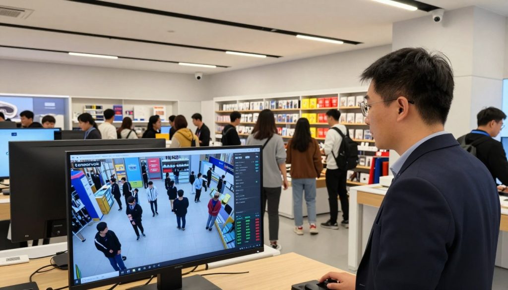 AI video analytics for retail