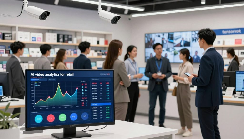 AI video analytics for retail
