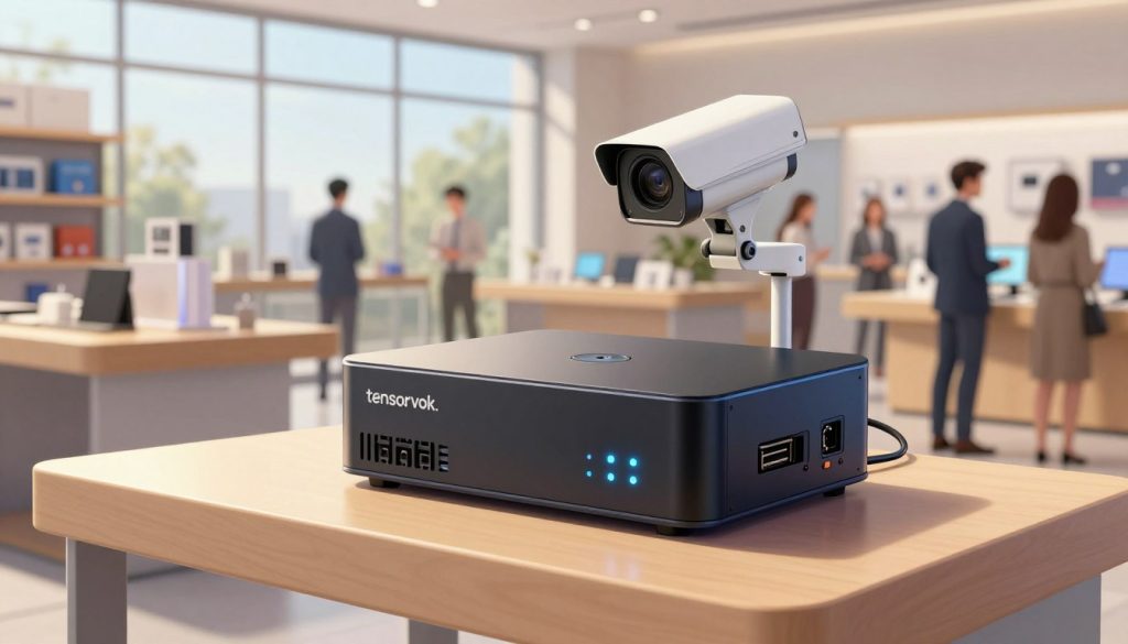 Edge AI box for retail security