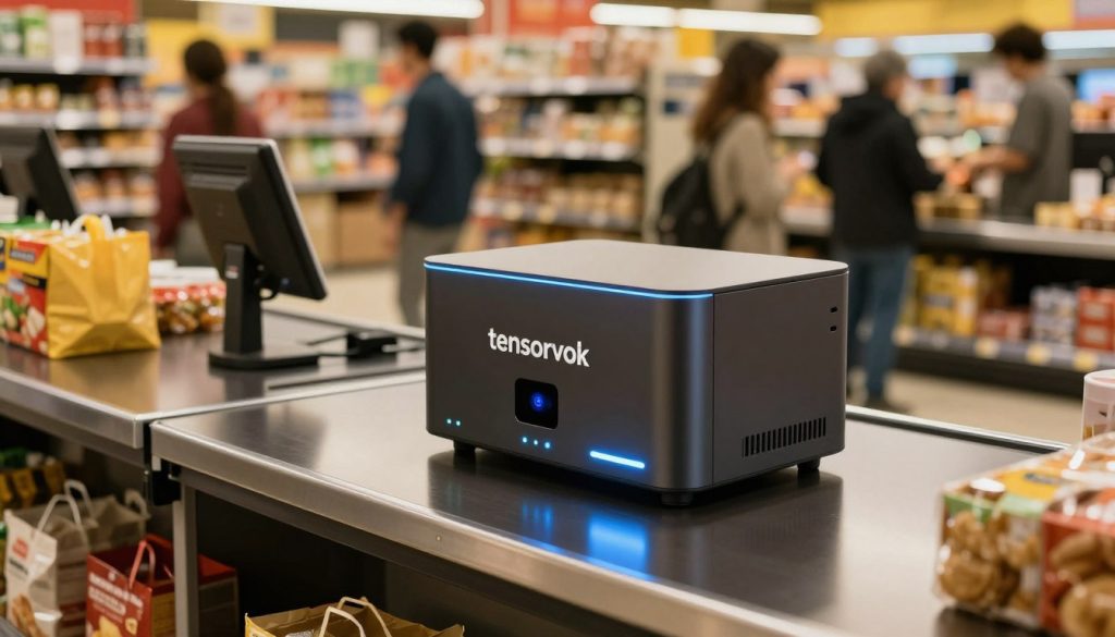 Edge-AI box for supermarket shoplifting detection system