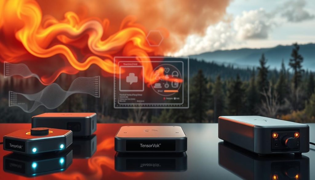 Wildfire smoke detection algorithms on edge devices