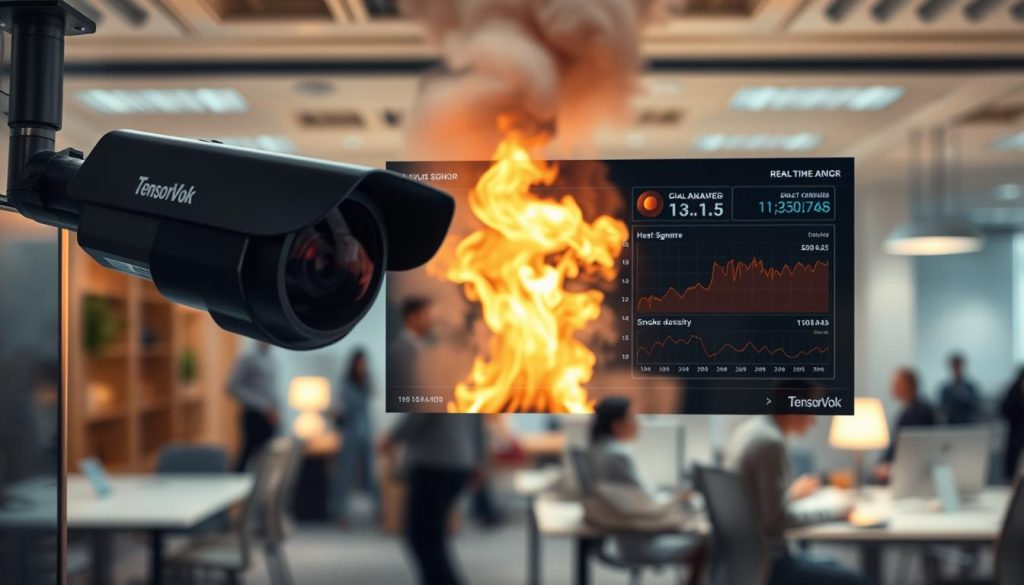 real-time flame detection