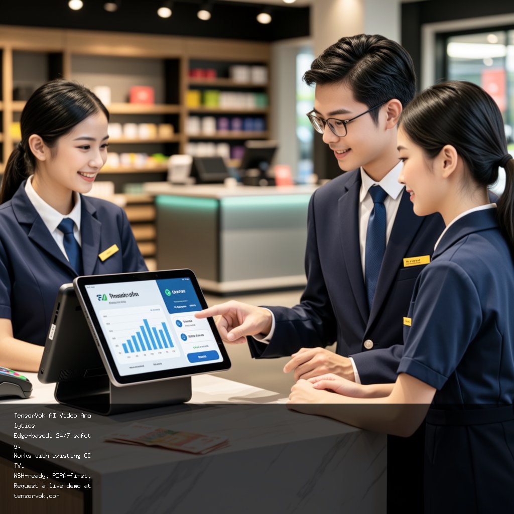 TensorVok AI Video Analytics — why a license plate recognition algorithm raises false alarms on retail floor video in Bangkok